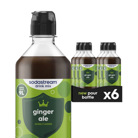 Classics Ginger Ale 6 Pack Syrup Drink Mix