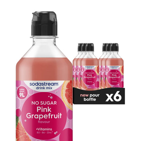 Classics® Grapefruit Zero Sugar 6 Pack Syrup Drink Mix 6 x
