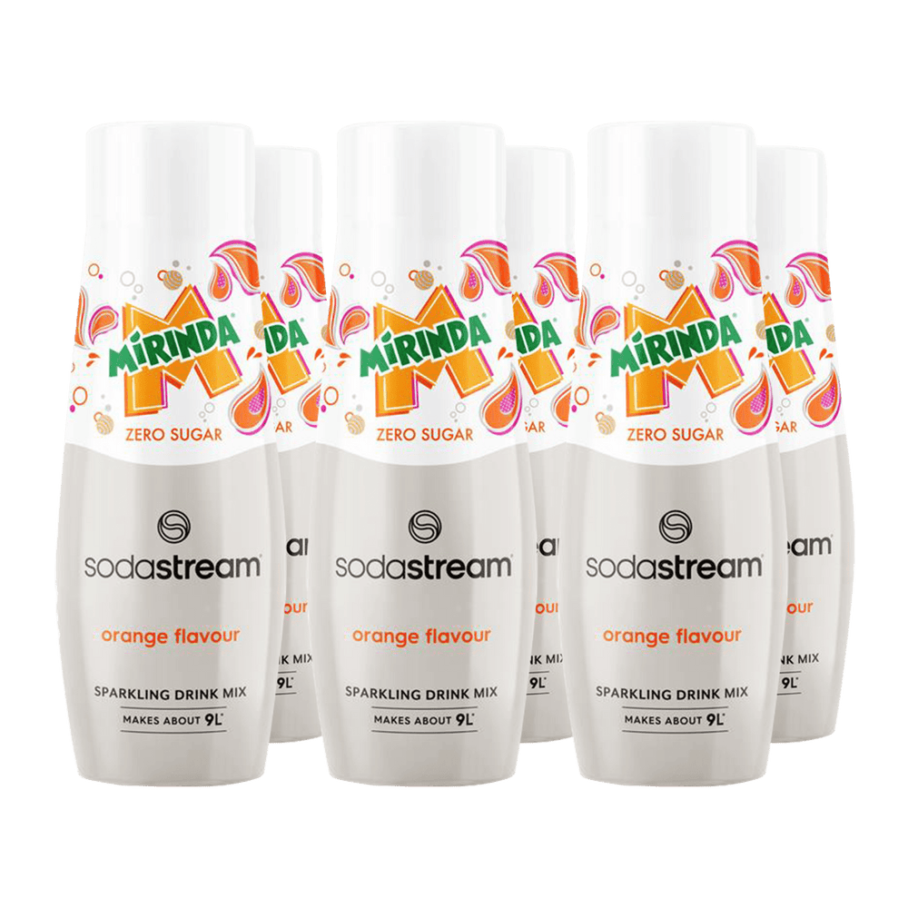 Sodastream Diet Mirinda® Orange 6 Pack Syrup Drink Mix 440ml x 6