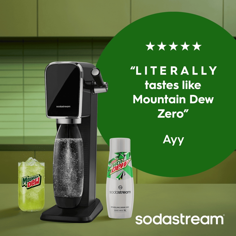 Sodastream MTN DEW® Zero Sugar Syrup Drink Mix 440ml