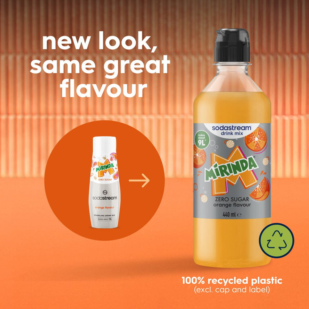 Sodastream Diet Mirinda® Orange Syrup Drink Mix 440ml