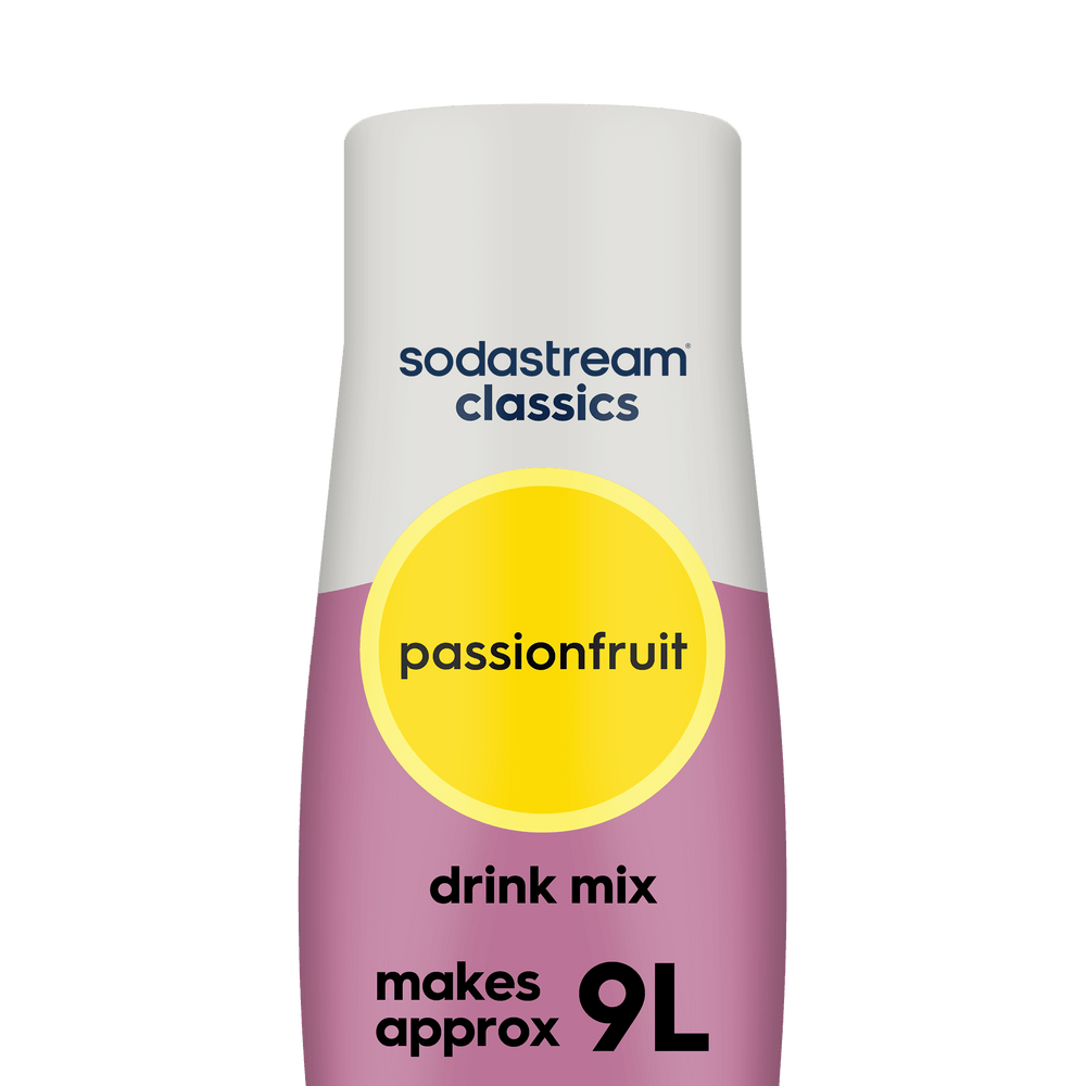 Sodastream Classics Passionfruit Sugar Free Syrup Drink Mix 440ml
