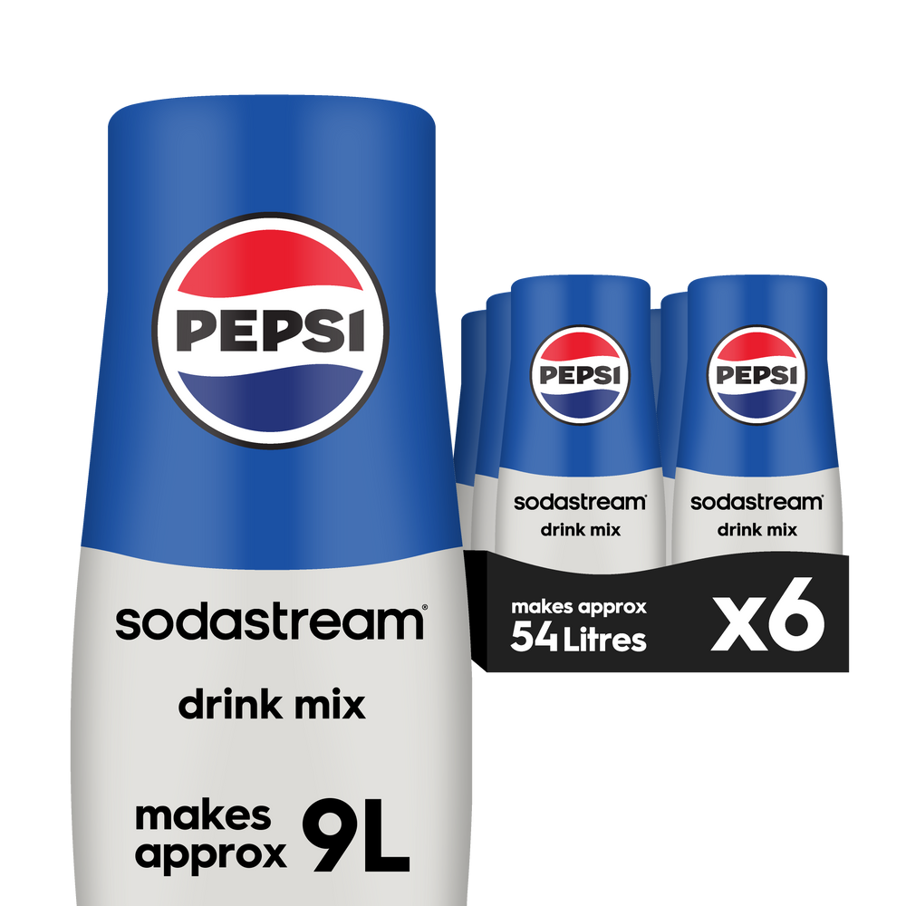 Sodastream Pepsi® Syrup Drink Mix 6 Pack 440ml