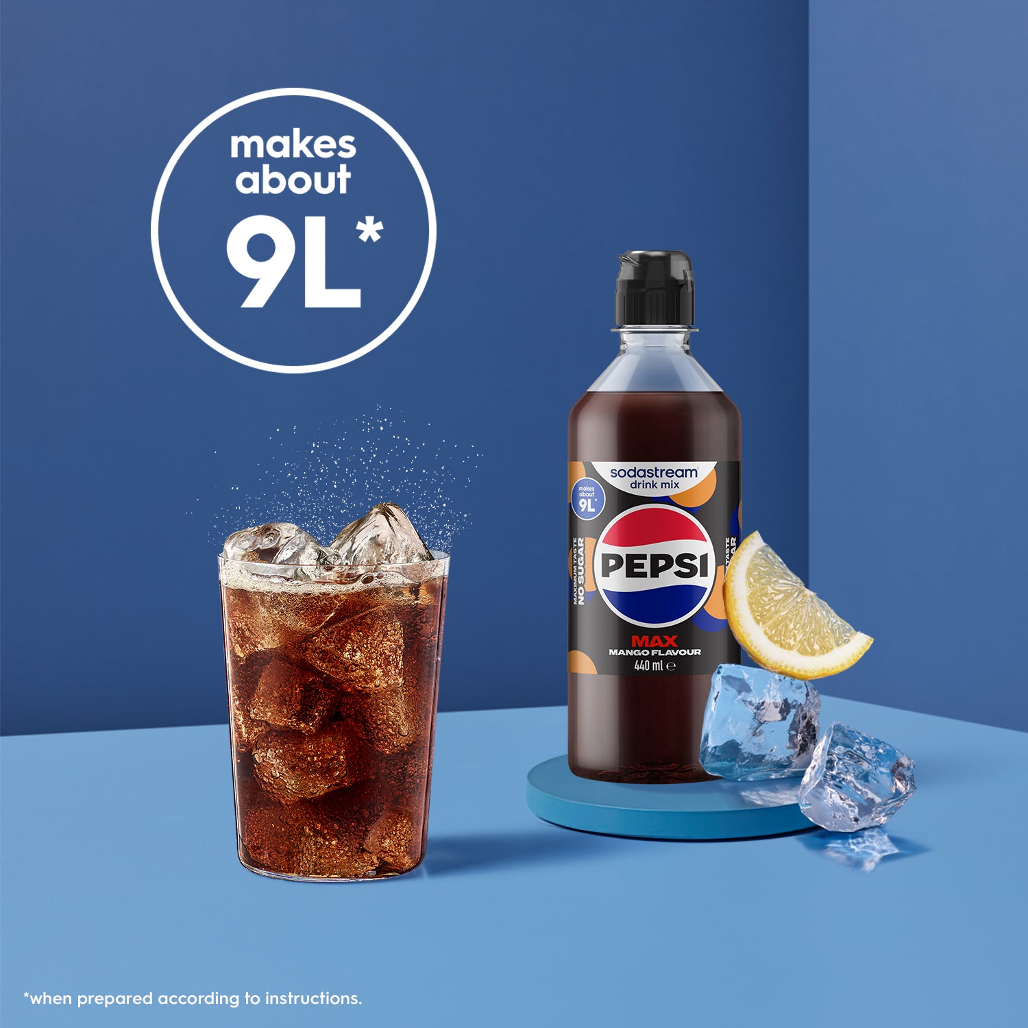 Sodastream Syrup Pepsi Max Mango 440ml - Sugar Free – SodaStream UK