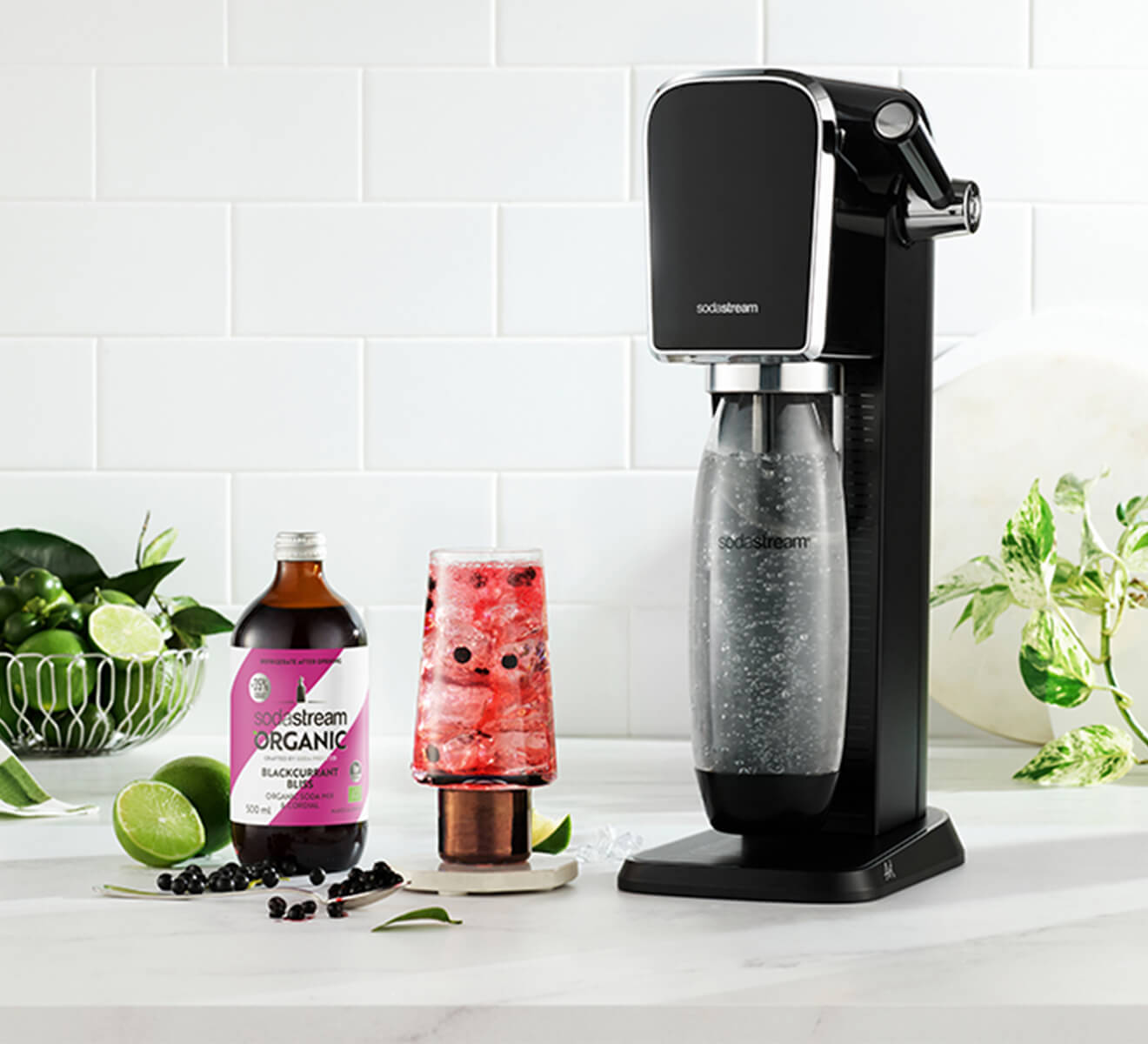 Sodastream Organic Blackcurrant Bliss Twin Pack tile