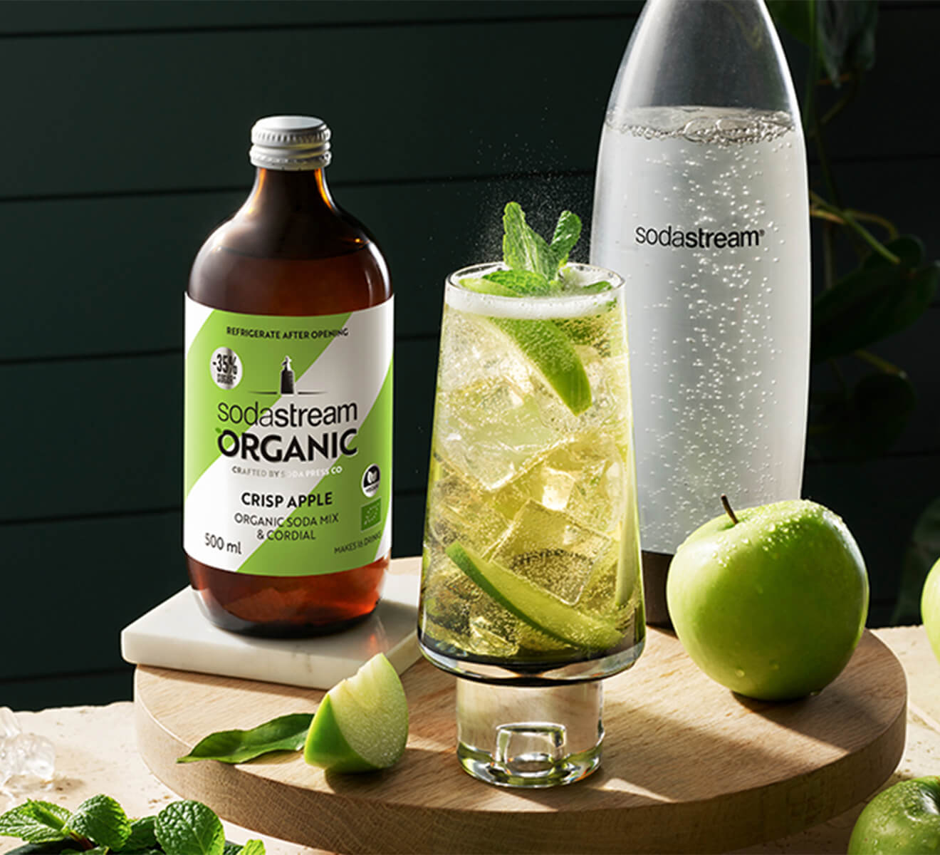 Sodastream Organic Crisp Apple Twin Pack tile