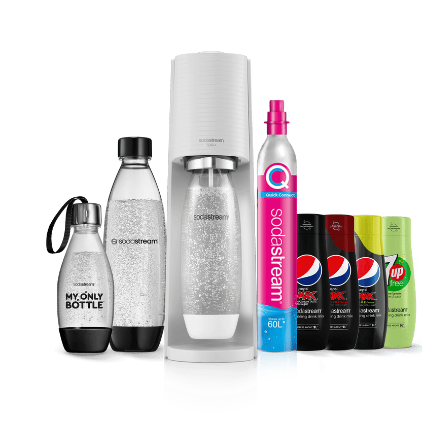 SodaStream Terra Quick Connect Sparkling Water Maker SodaStream UK