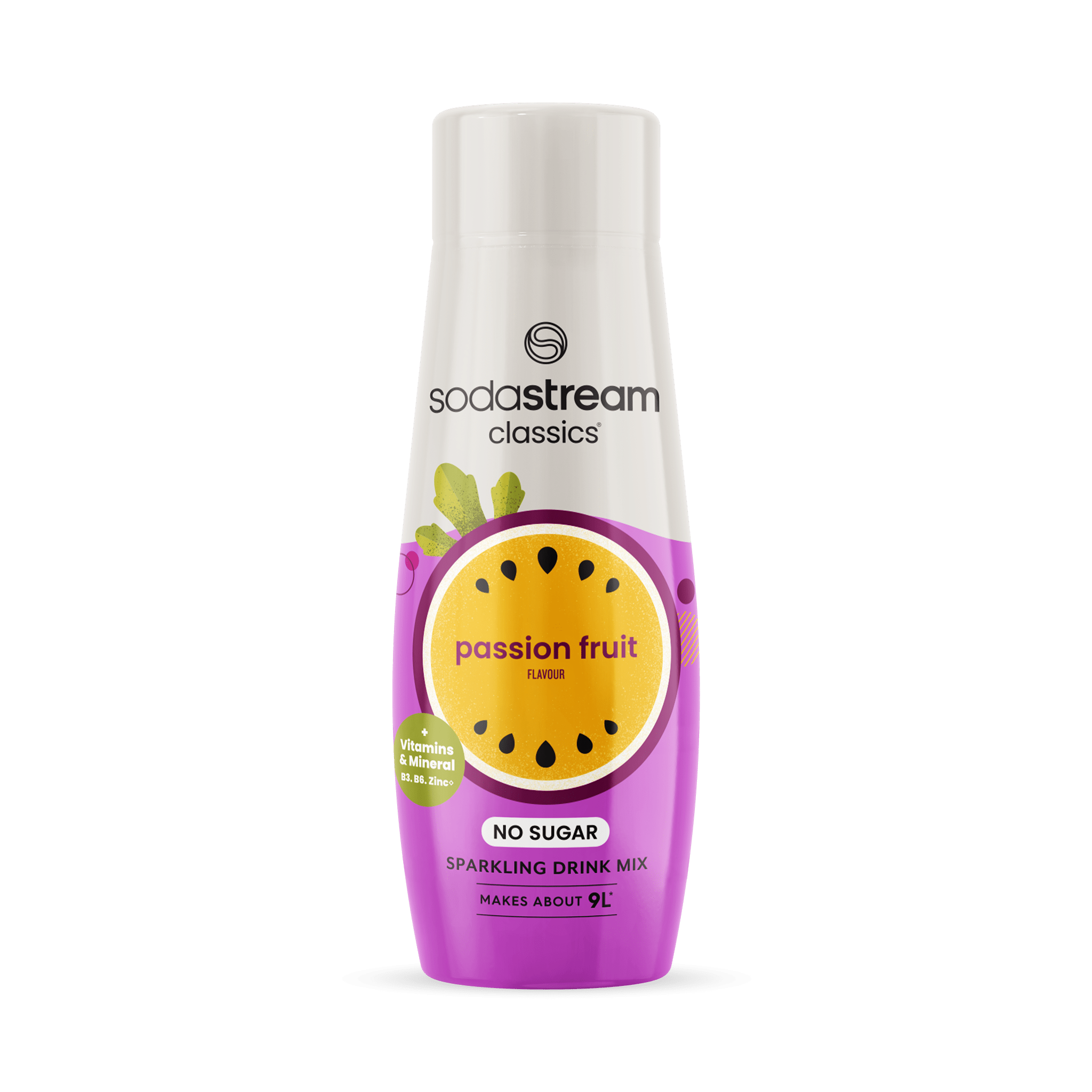 SodaStream Passionfruit Zero sugar Syrup 440ml