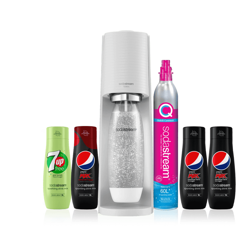 SodaStream Terra Quick Connect Sparkling Water Maker SodaStream UK