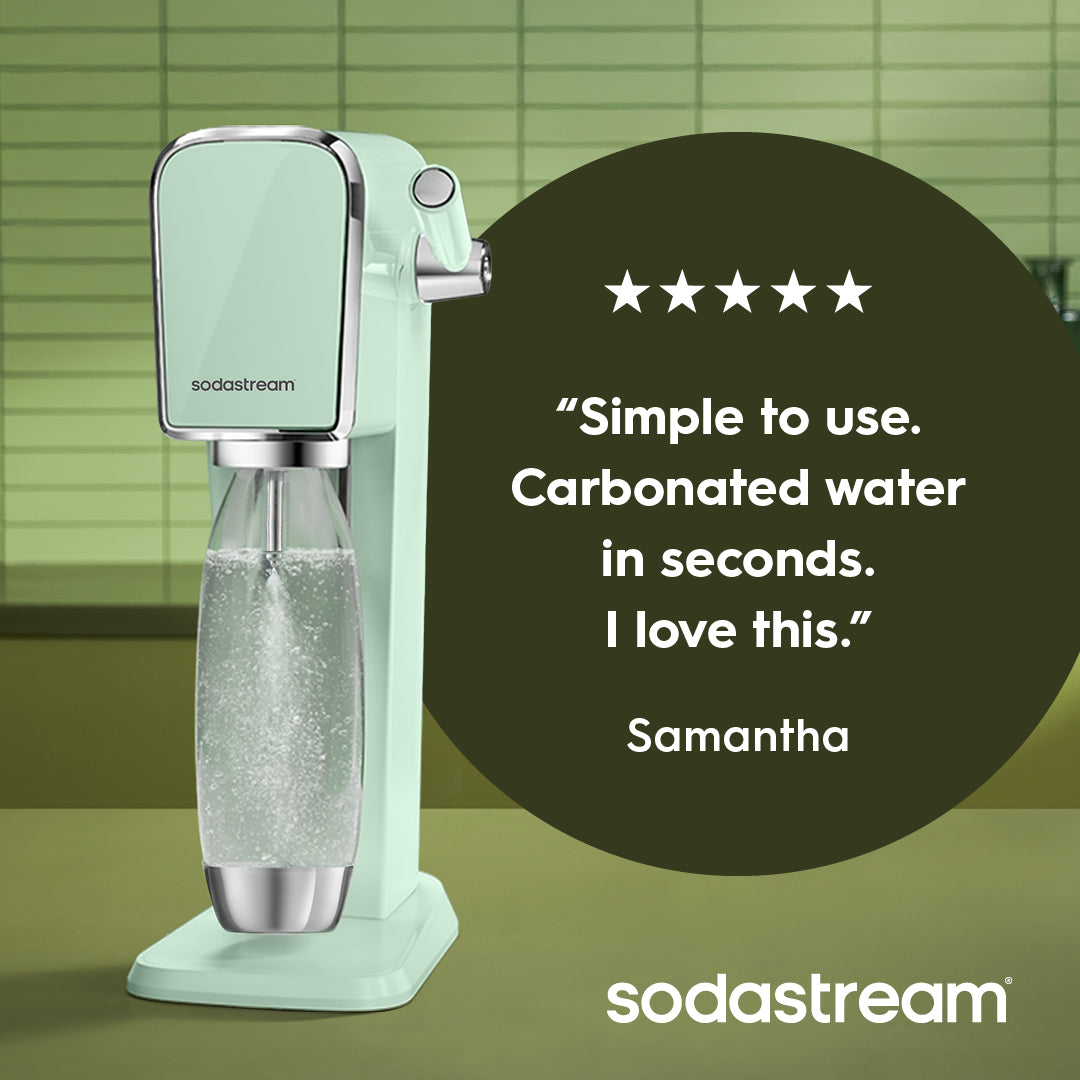 キッチン家電 sodastream art SodaStream ART Mint Quick Connect Sparkling Water Maker