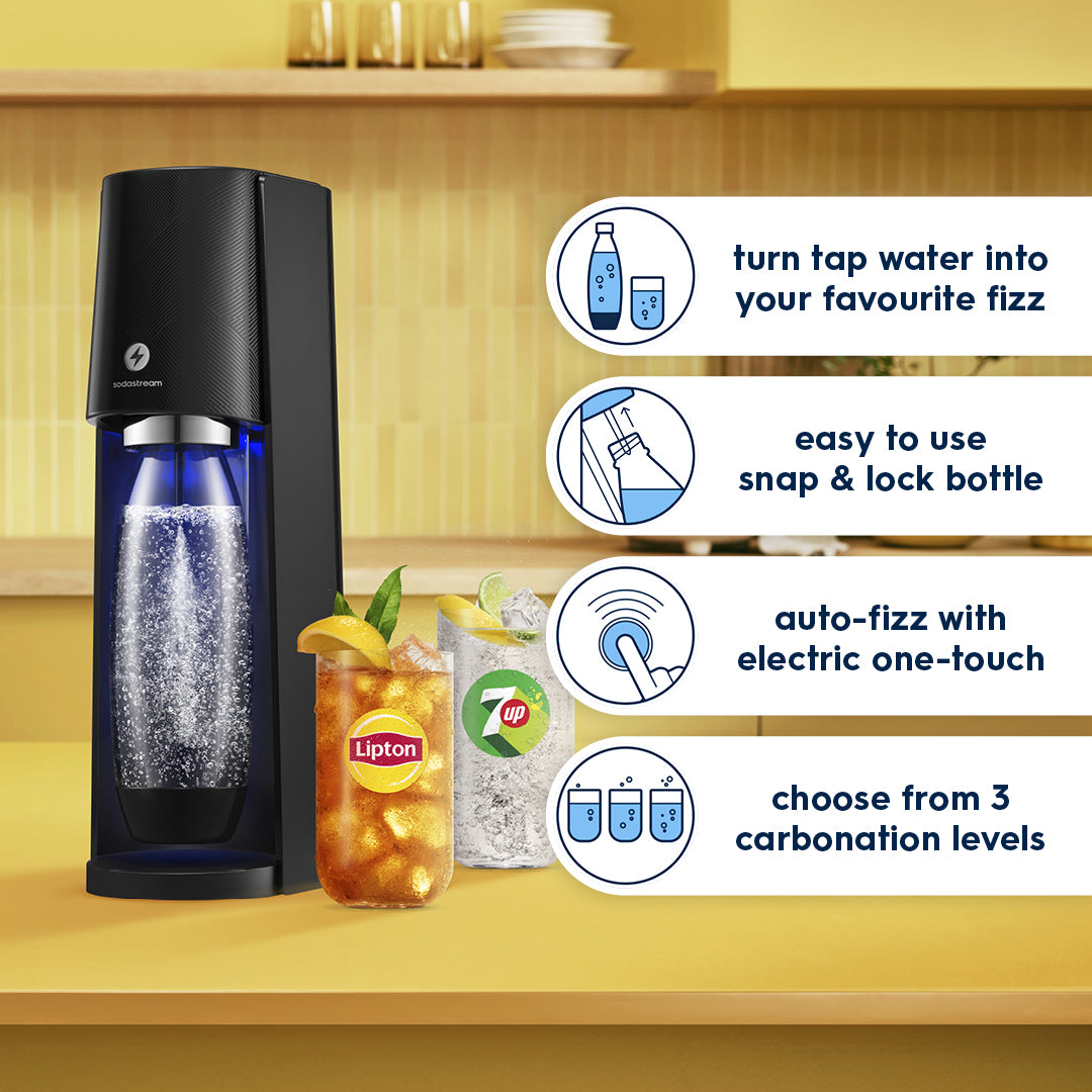 SodaStream E-Terra Quick Connect Sparkling Water Maker – SodaStream UK