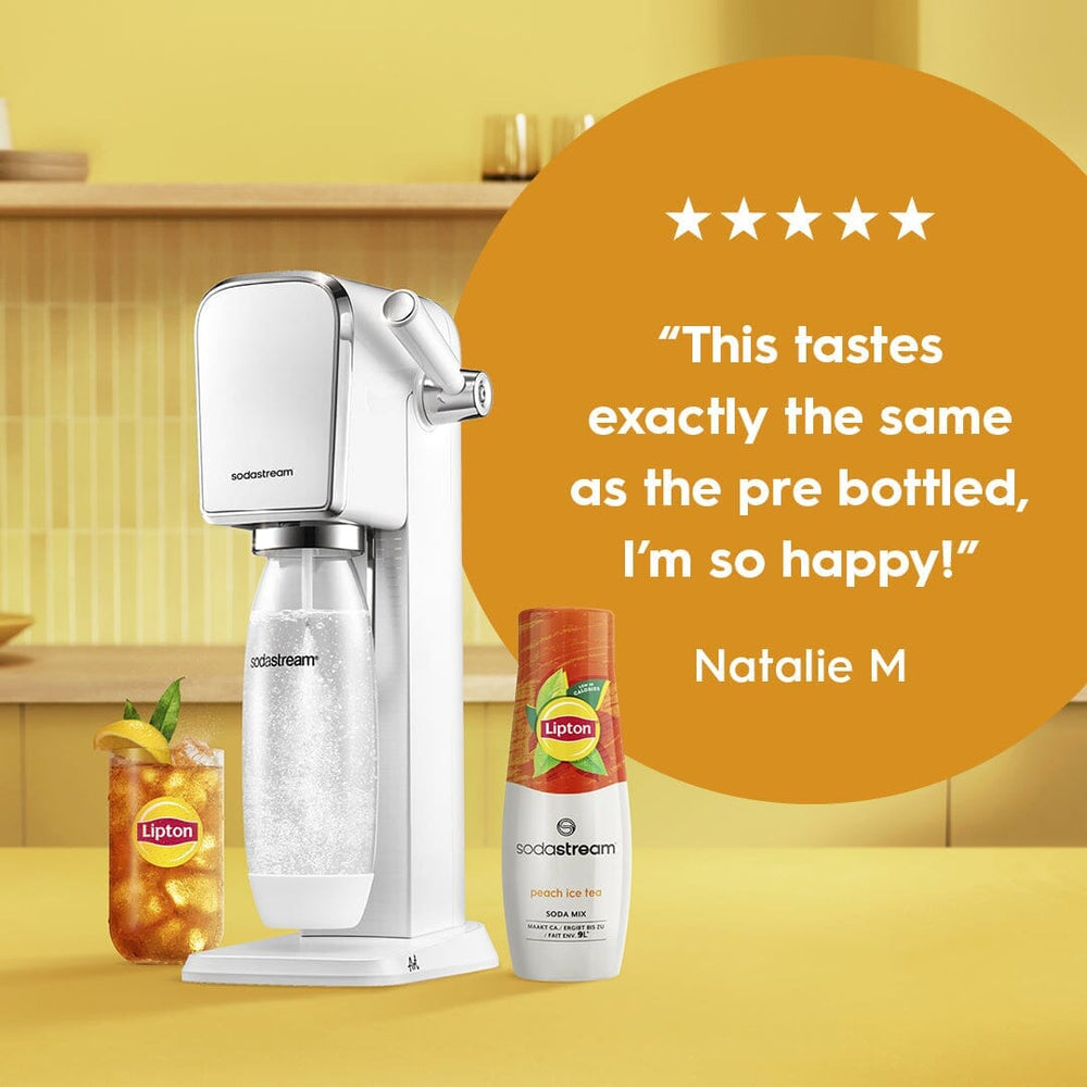 Sodastream Lipton Ice Tea Peach Syrup Drink Mix 6 Pack 440ml