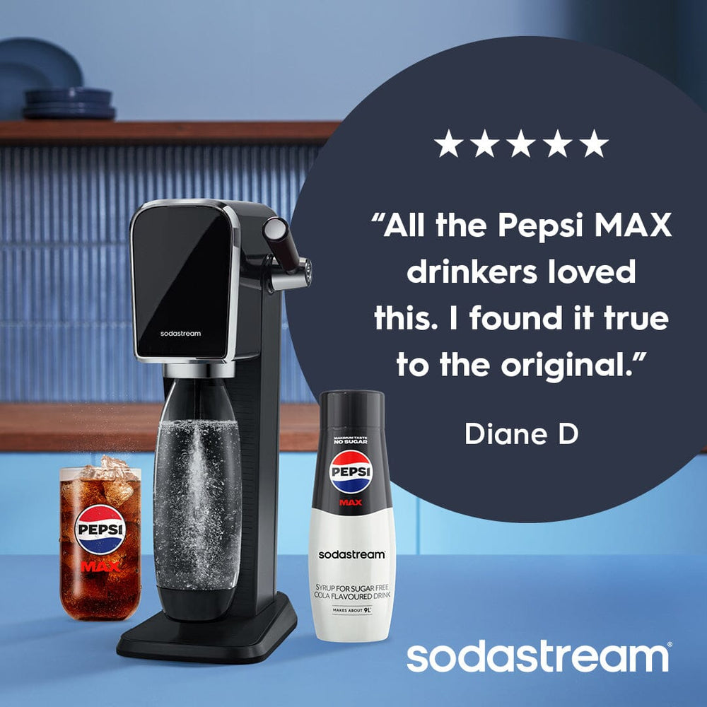Sodastream Pepsi MAX® Sugar Free Syrup Drink Mix 6 Pack 440ml