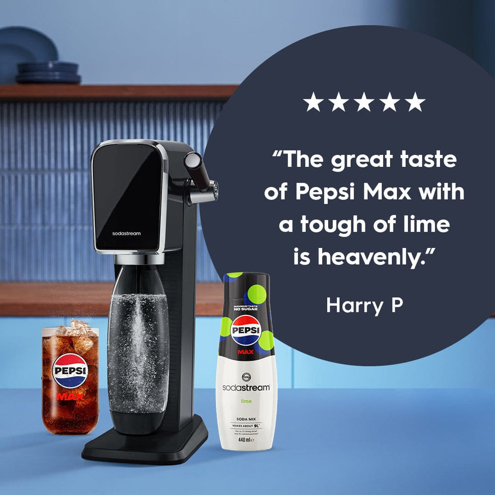 Sodastream Pepsi MAX® Lime Sugar Free Syrup Drink Mix 440ml