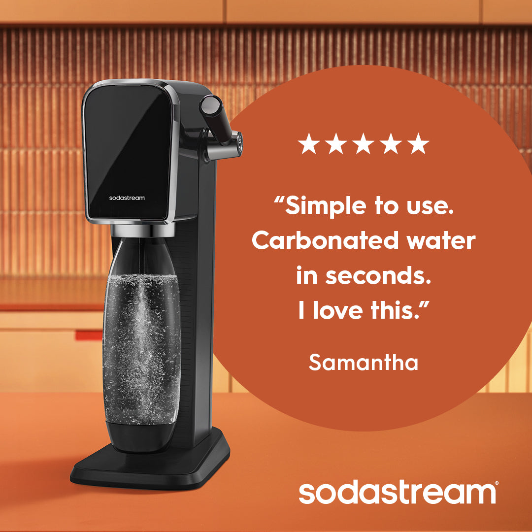 ソーダーストリーム sodastream ART SodaStream ART Quick Connect Sparkling Water Maker – SodaStream UK