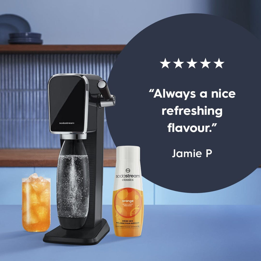 Sodastream Classics Orange Syrup Drink Mix 6 Pack 440ml