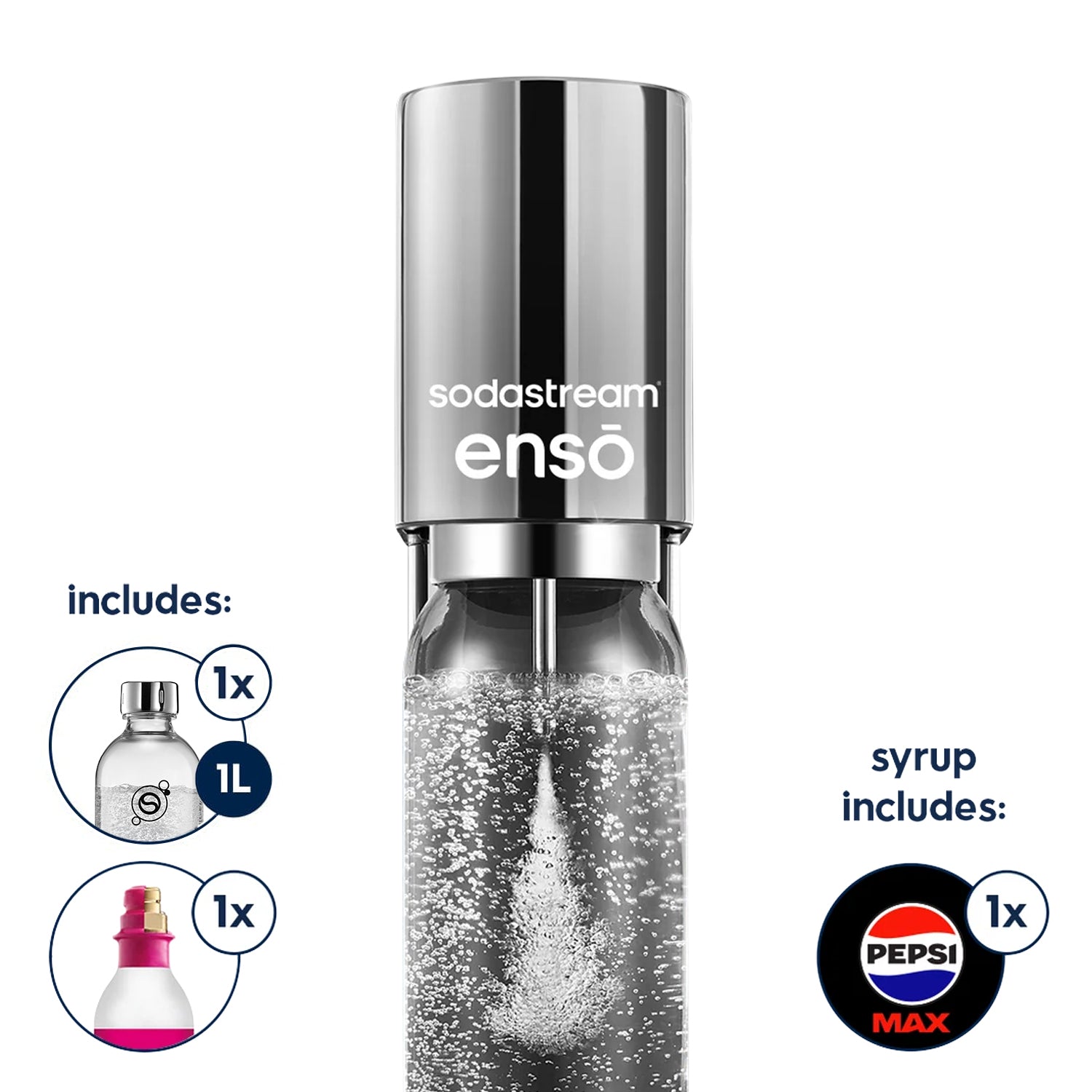 Sodastream ENSO | Sparkling Water Makers & Soda Machines