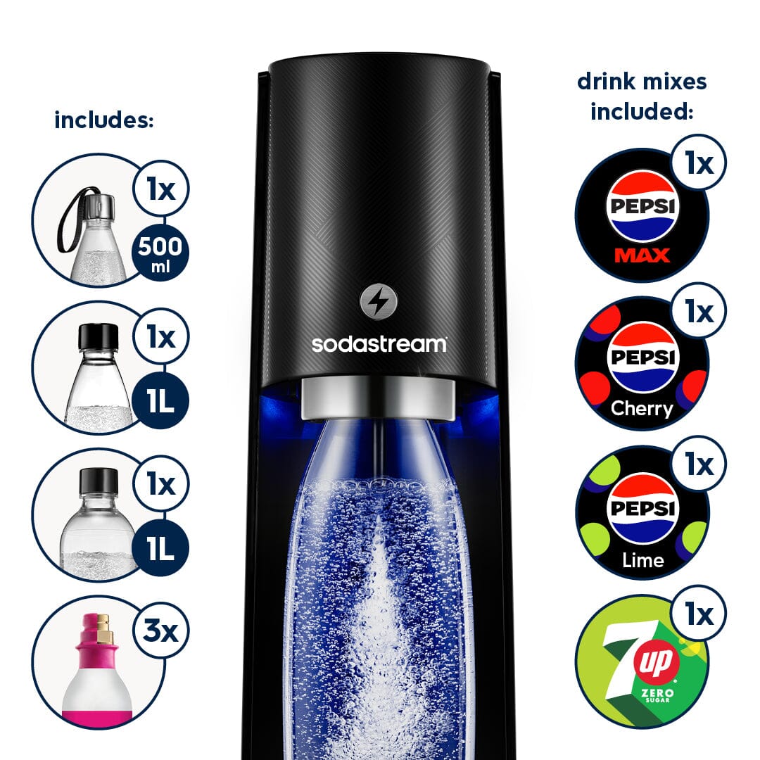 Sodastream E-TERRA | Sparkling Water Makers & Soda Machines
