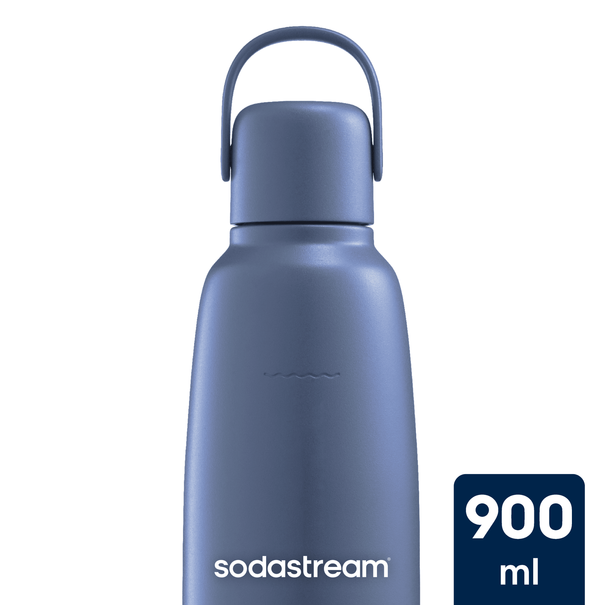 SodaStream Fizz & Go Cool Bottle 0.9L Stainless Steel sodastream