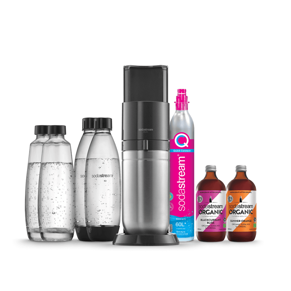 SodaStream Duo Black Hydration Kit