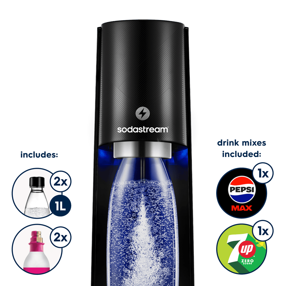 SodaStream E-Terra Quick Connect Sparkling Water Maker – SodaStream UK SodaStream E-Terra Quick Connect Sparkling Water Maker – SodaStream UK