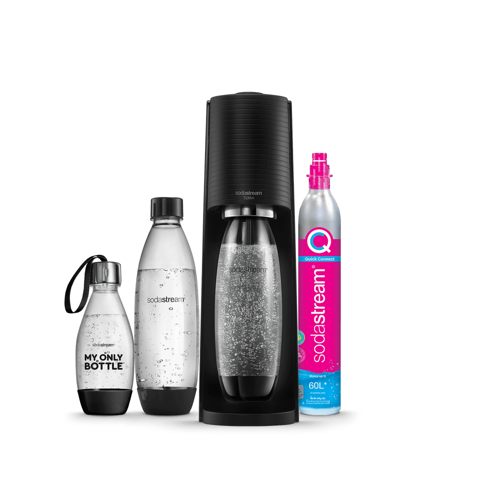 SodaStream Terra Sparkling Water Maker The Independent Bundle SodaStream Terra Sparkling Water Maker The Independent Bundle