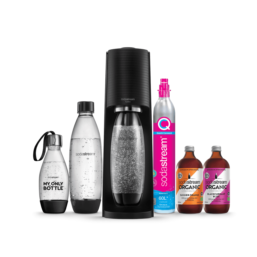SodaStream Terra Black Hydration Kit