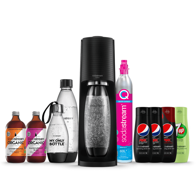 SodaStream Terra Quick Connect Sparkling Water Maker SodaStream UK