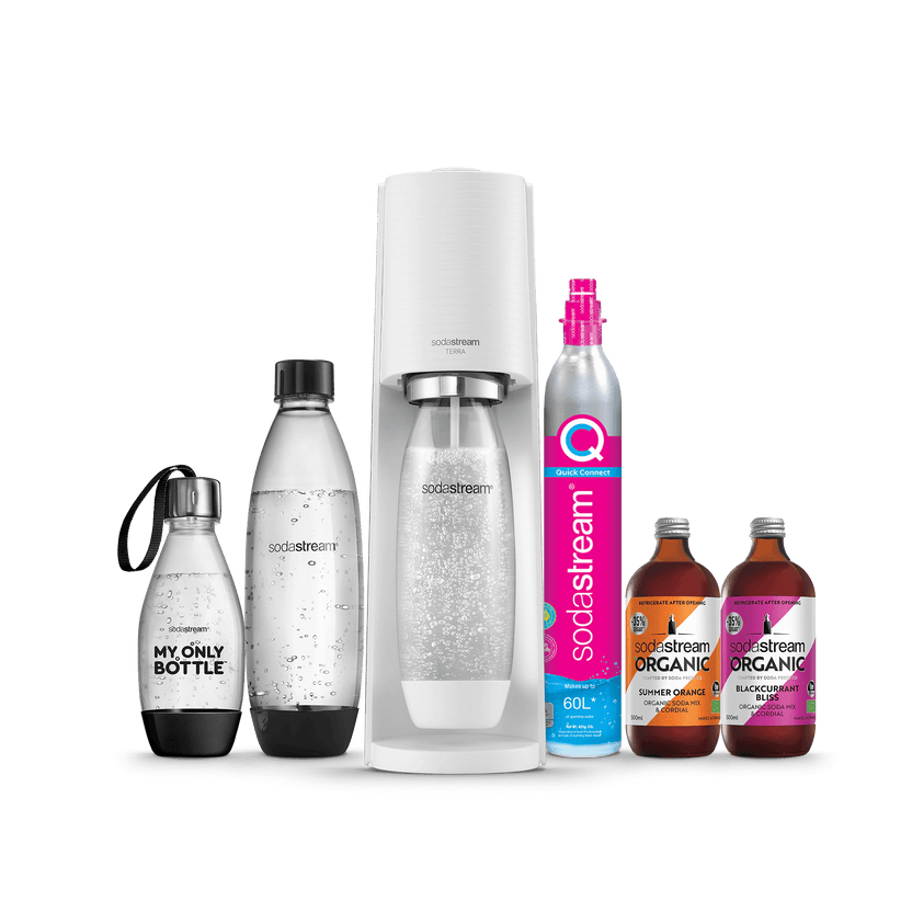 SodaStream Terra Quick Connect Sparkling Water Maker SodaStream UK