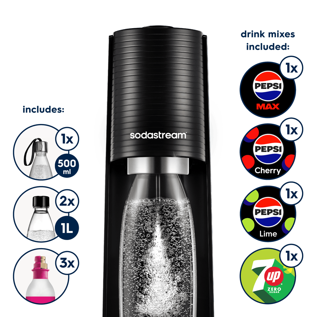sodastream Terra black ultimate bundle