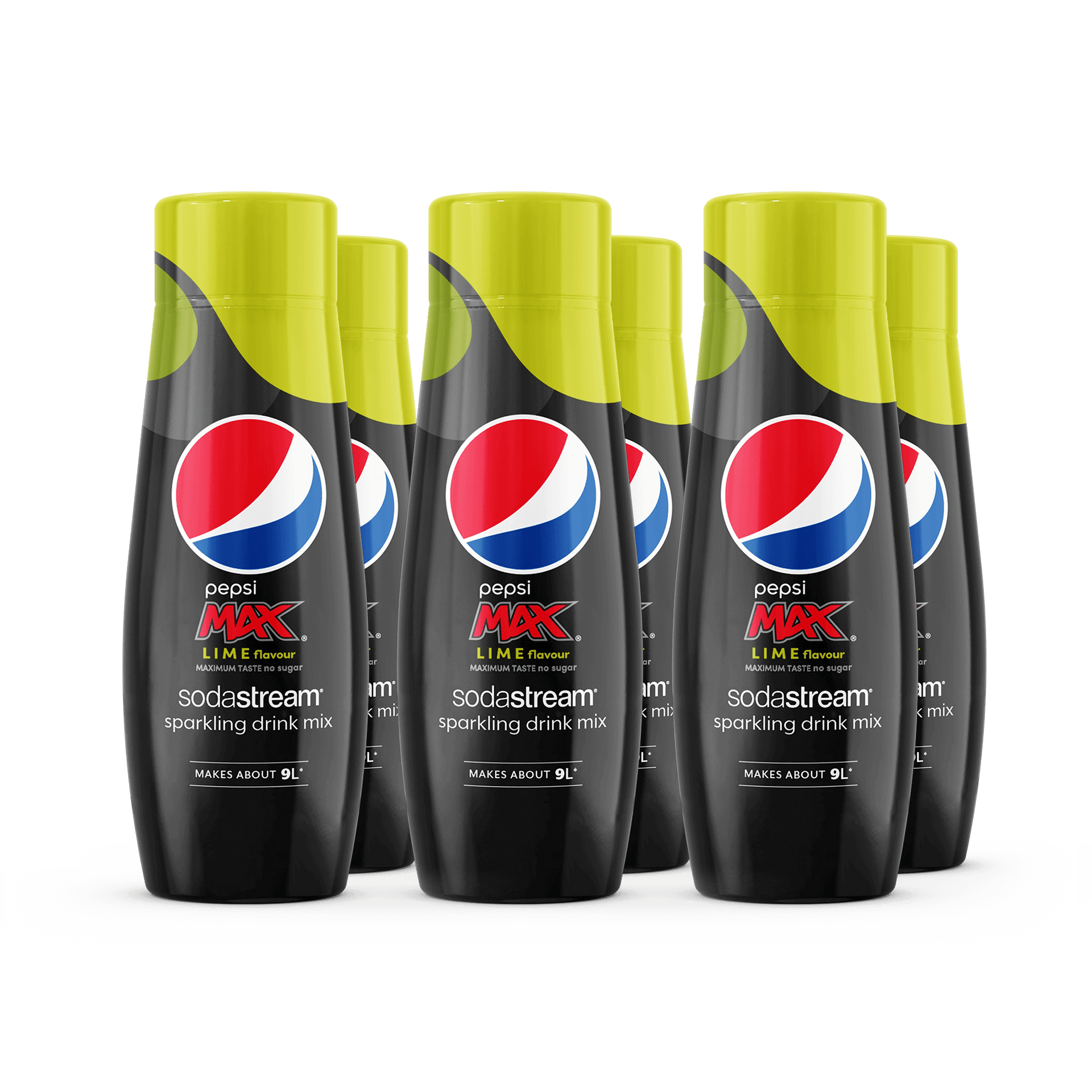 SodaStream Pepsi Max Lime 6Pack Syrup Flavour SodaStream UK