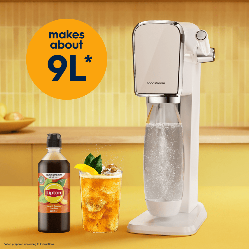 Sodastream Lipton Ice Tea Peach 6 Pack Syrup Drink Mix 440ml