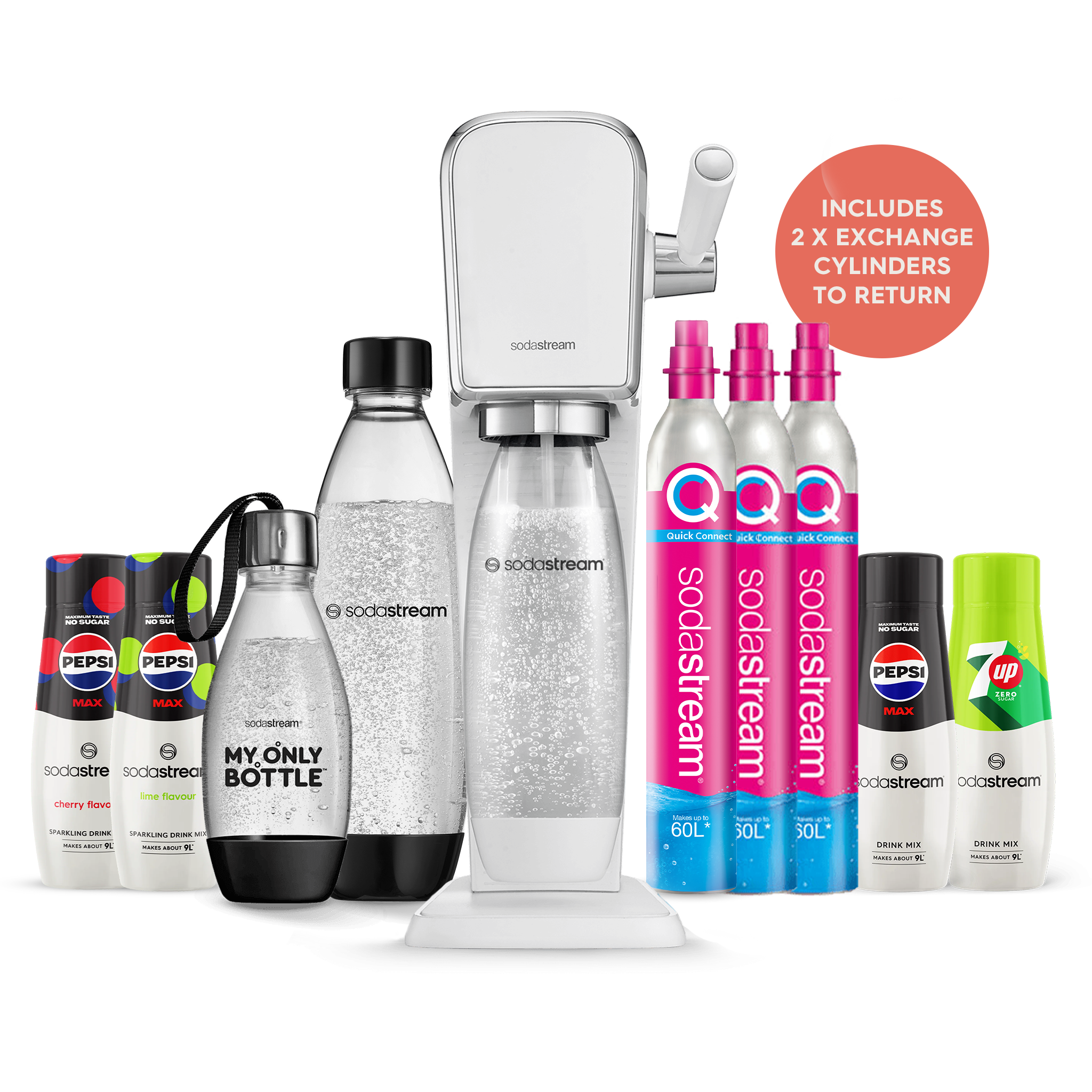 SodaStream ART Quick Connect Sparkling Water Maker SodaStream UK SodaStream ART Quick Connect Sparkling Water Maker SodaStream UK