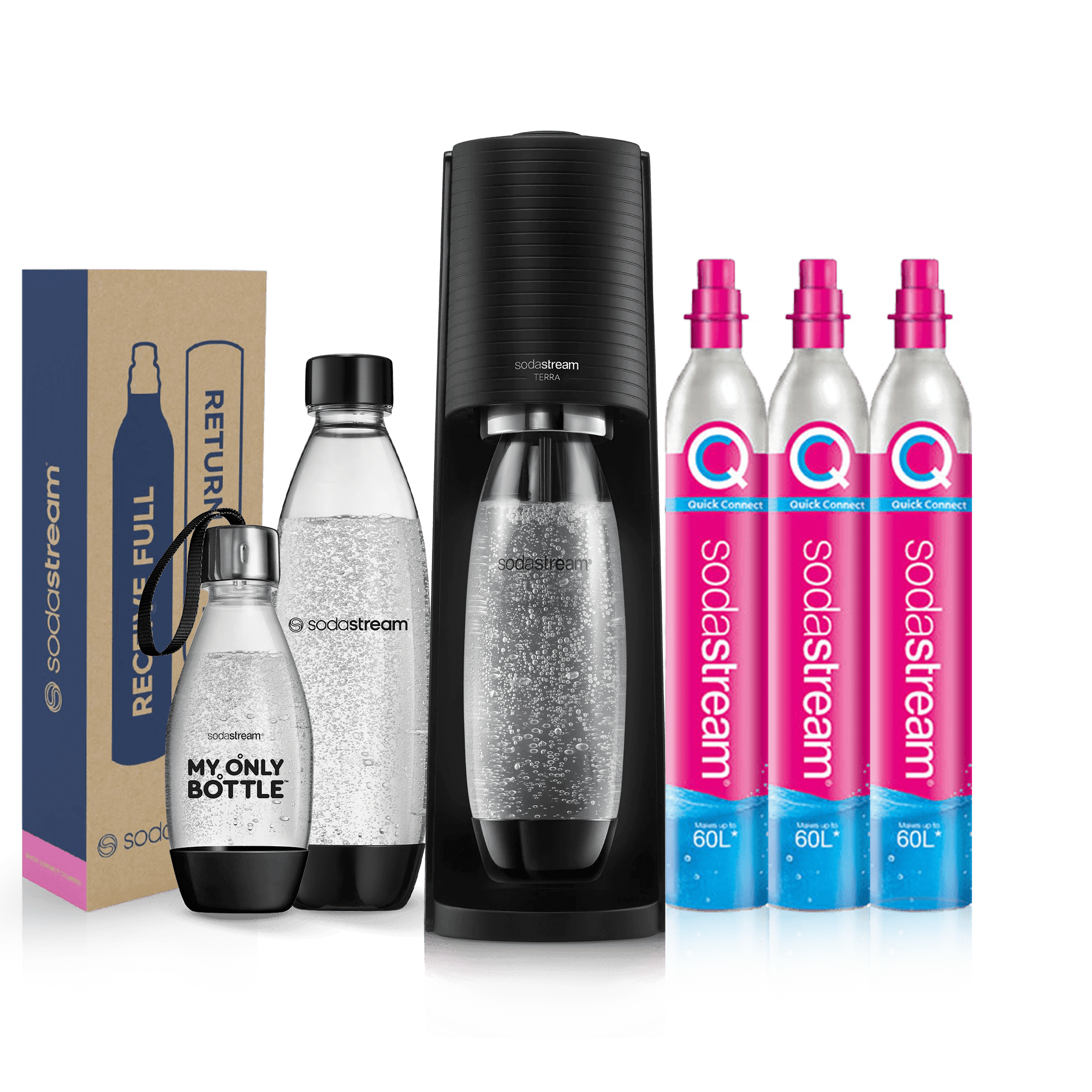 90 Day Carbonation Bundle sodastream