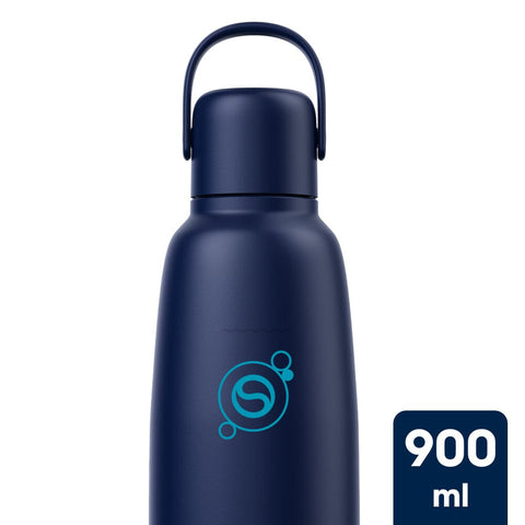 Fizz & Go® Insulated Stainless Steel Sparkling Water Bottle Blueberry