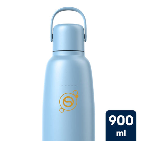 Fizz & Go® Insulated Stainless Steel Sparkling Water Bottle Ice