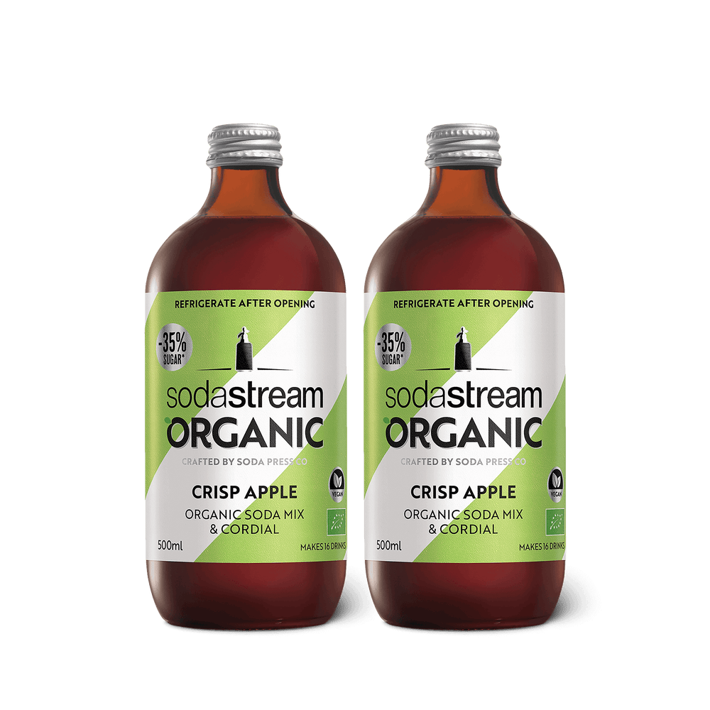 Sodastream Organic Crisp Apple Twin Pack