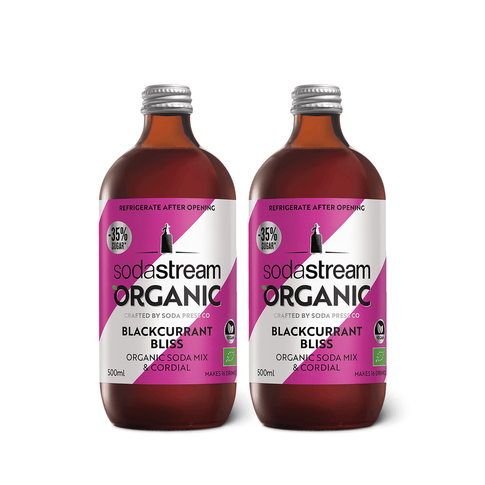 Sodastream Organic Blackcurrant Bliss Twin Pack