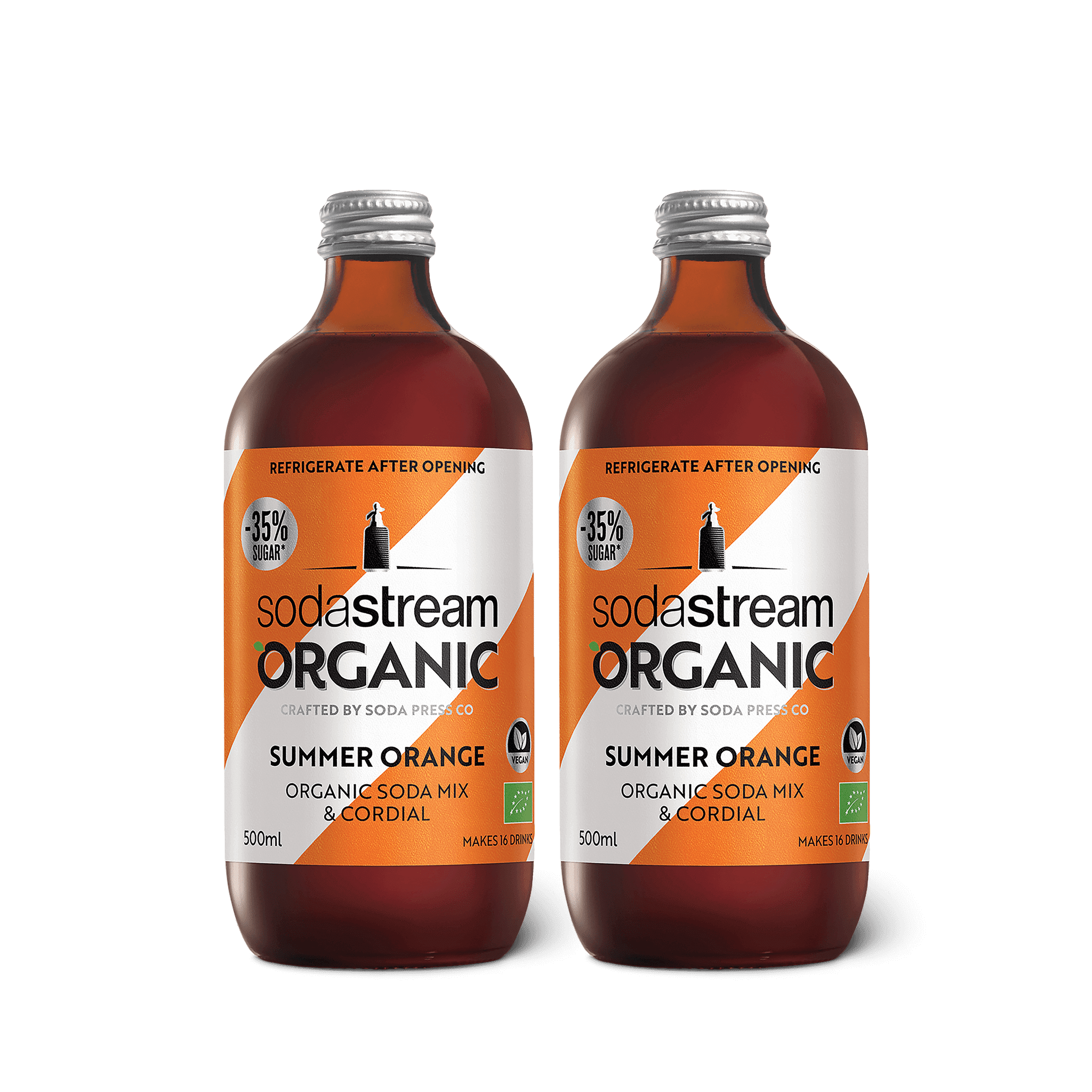 Sodastream Organic Summer Orange Twin Pack
