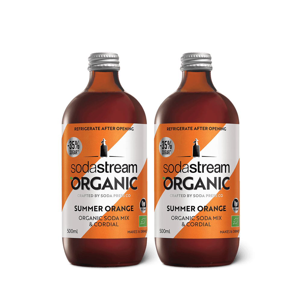 Sodastream Organic Summer Orange Twin Pack