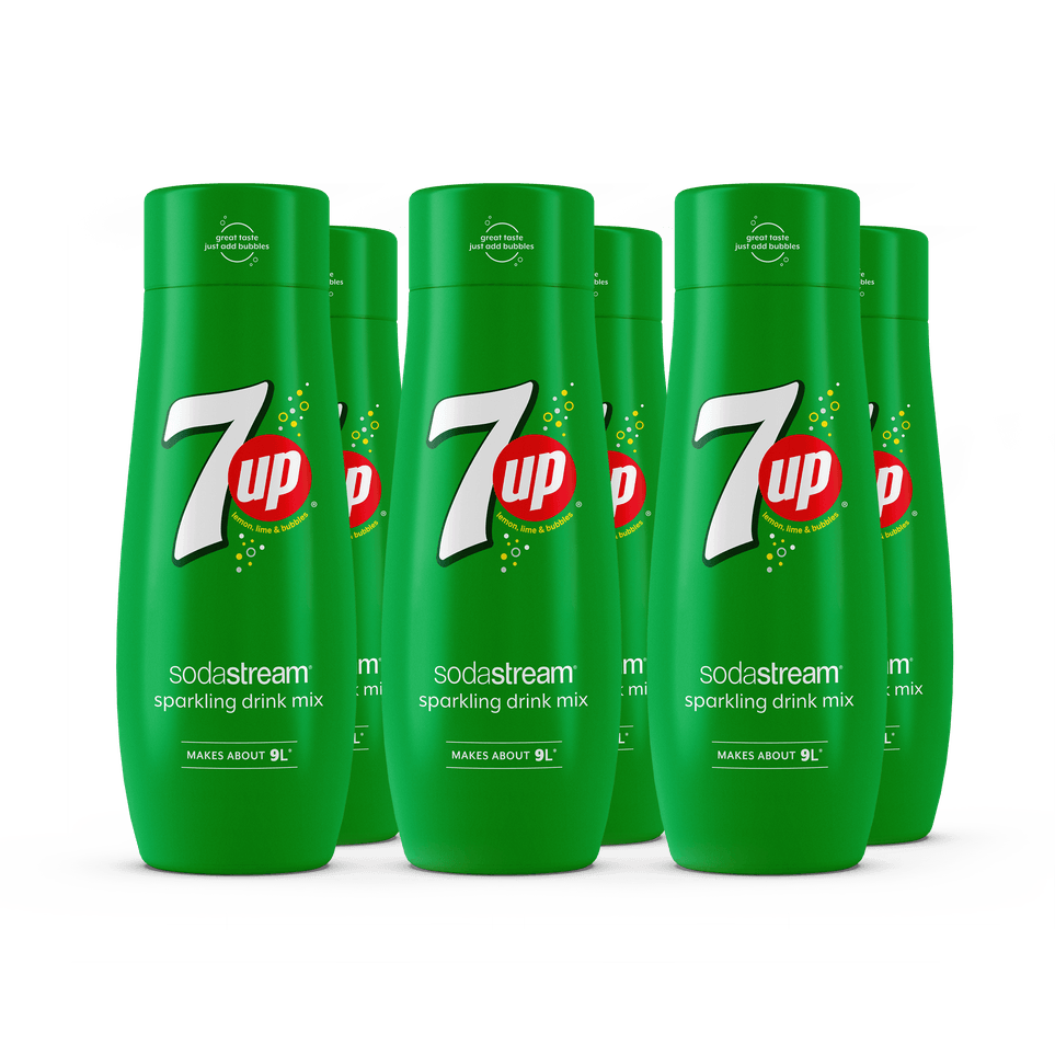 7UP 6-pack sodastream